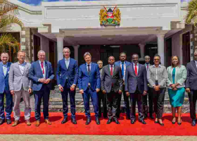 German Vice Chancellor Meets Kindiki at His Karen Residence