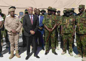 Haitian PM Celebrates Kenya's Independence with Multinational Troops