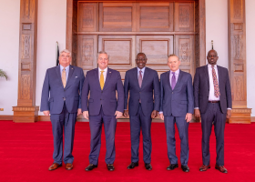 Puzzle of Former US Convict at Kenya State House