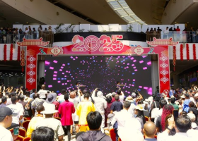 Hundreds Gather at Nairobi's Two Rivers Mall for Chinese New Year Celebration