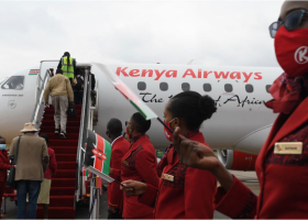 Kenya Airways Passenger Throws Used Sanitary Pads at Airline Employees Over Visa Dispute