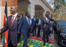 Ruto Leads Kenyan Delegation to AU Summit as Raila Seeks Top Post