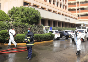 Nairobi Green Army Conducts Cleanup Operation at Stima Plaza Following Illegal Dumping