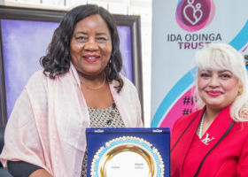 Ida Odinga Honored Internationally for Dedication to Education