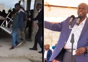 Gachagua's Bodyguards Fire in Air as Goons Storm PCEA Kasarani East Service