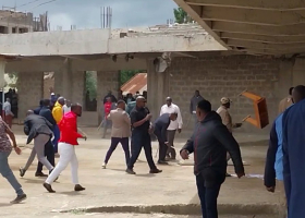 Mob Demands Money and Sets Motorbike Ablaze During Gachagua's Church Visit in Nairobi