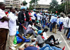 Over 1,000 Kenyan Doctors on Strike, Leaving Patients Without Care