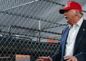 Trump Tours Controversial 'Alligator Alcatraz' Detention Center in Florida Everglades