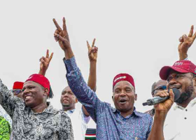 Kindiki, Joho, and Nassir Rally Support in Mombasa as Coast’s Political Stakes Rise