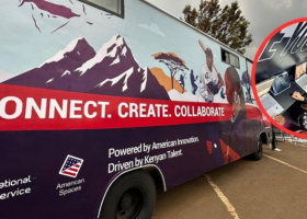 Eldoret Launches American Spaces Bus to Boost Youth Innovation and Digital Access