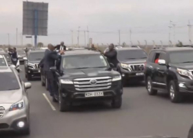 Gachagua Arrives in Nairobi After US Tour