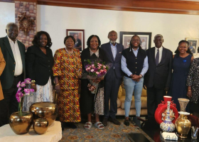 Mama Ngina Kenyatta Visits Odinga Family to Offer Condolences