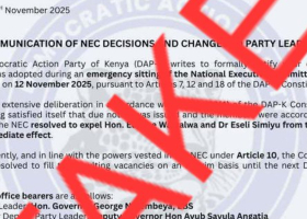 DAP-K Denounces Forged Letter Claiming Leadership Changes