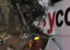 28 Injured as Easy Coach Bus Crashes Into Trailer in Salgaa