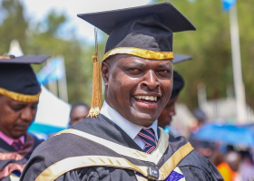 Ndindi Nyoro Earns Second Master’s Degree Weeks After UoN Graduation