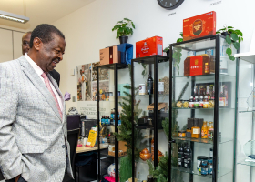 Mudavadi Tours Diaspora-led Food Innovation Centre in the UK