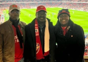 Arsenal FC Sends Commemorative Gift to Honour Raila Odinga