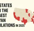 U.S. States With the Largest Kenyan Populations in 2025