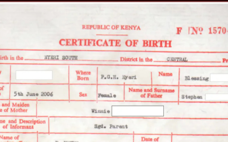 Murkomen: Plan Underway to Remove Birth Certificate Application Fees