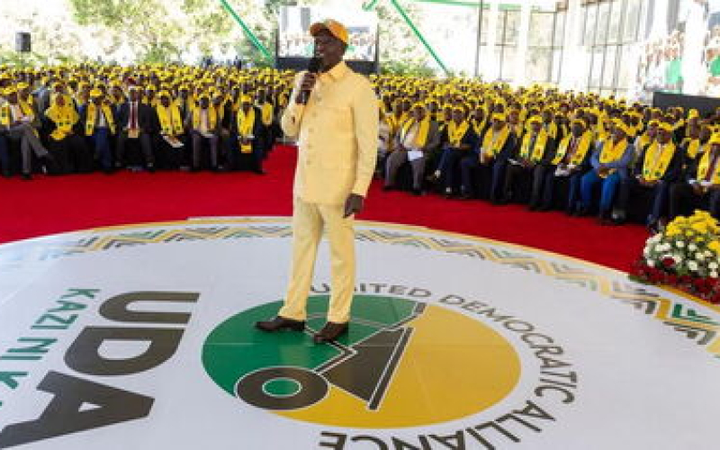 Ruto Says UDA-ODM Coalition Must Win 2027 By Over Two Million Votes