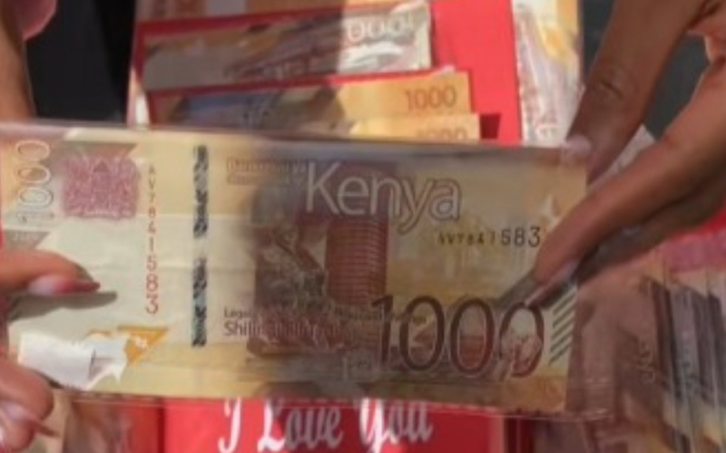 Kenyans Turn to Creative Valentine Cash Gifts Following CBK Warning