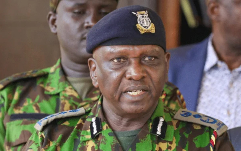 IG Kanja Says Police May Resort to Live Bullets During Demonstrations
