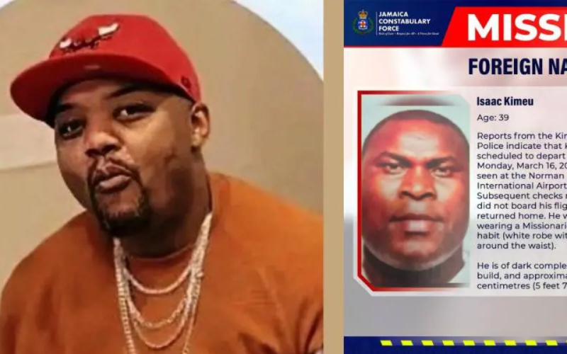 Two Kenyan Nationals Reported Missing in America and Jamaica