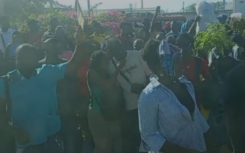 Protests Erupt in Haiti as Crowds Attempt to Halt Kenyan Police Withdrawal