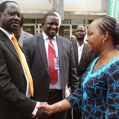 Raila, Waiguru