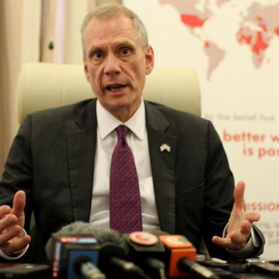 US ambassador to Kenya Robert Godec