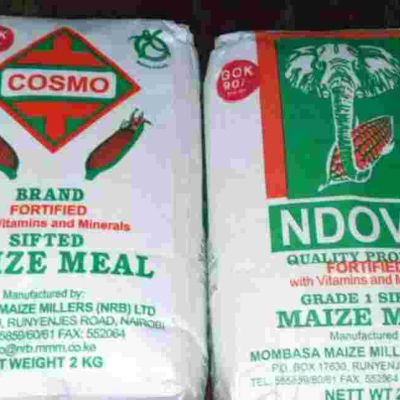 Kenyan Government Introduces Branded Unga, 2Kg Pack to Retail at Sh90
