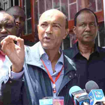 Peter Kenneth Ignores President Uhuru's Call to Step Down for Mike Sonko 