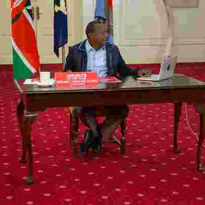 President Uhuru Engages Kenyans on Facebook Live Chat