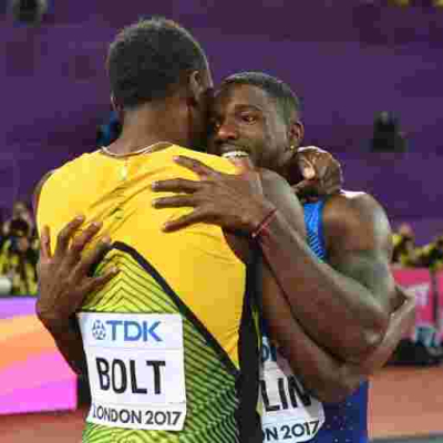 Justin Gatlin Shocks Usain Bolt to Win World 100m Race