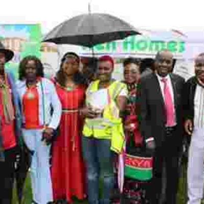 Hundreds of Kenyans in the UK Brave London Weather to Celebrate Annual Park Event