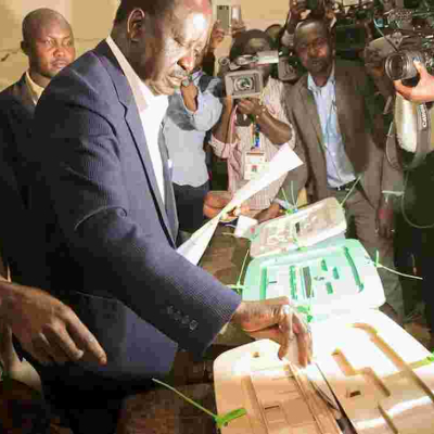 NASA Parallel Tallying Center Ready to Go, Says Raila