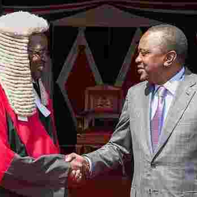 President Uhuru Asks Nyeri MP Ngunjiri Wambugu to Withdraw Petition against Chief Justice David Maraga