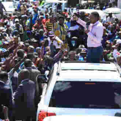 Machakos Governor Alfred Mutua Hits Campaign Trail in Ukambani in Support of President Uhuru