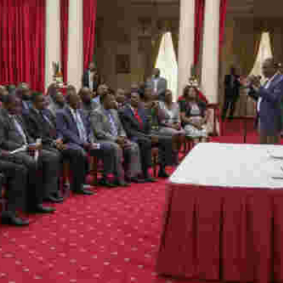 IEBC Doesn't Need to Consult You, President Uhuru Tells Raila
