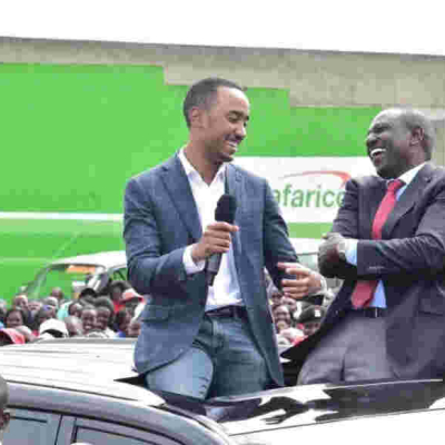Retired President Mwai Kibaki's Grandson Defends President Uhuru Son Muhoho over Fumbled Speech