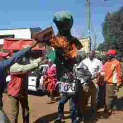 Police Rescue Martha Karua from Angry Waiguru Supporters