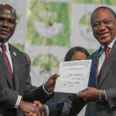 IEBC Gazettes Uhuru as President-Elect