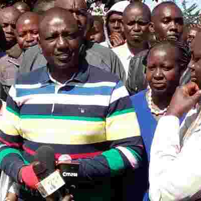 Deputy President William Ruto Takes a Dig at NASA as He Casts His Vote