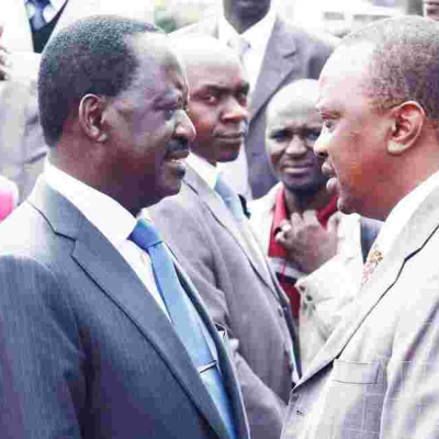 President Uhuru, Raila Engage Each other on Twitter