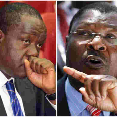 Matiang'i Explains Why He Replied with 'Nonsense' to an SMS from Moses Wetang'ula