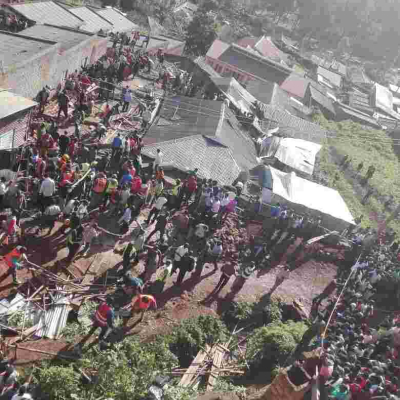 Two People Dead, Several Trapped as 4-Story Building Collapses in Kisii