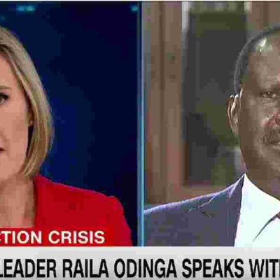 Raila to CNN: We'll Employ Legal Means to Confront Jubilee Government [VIDEO]