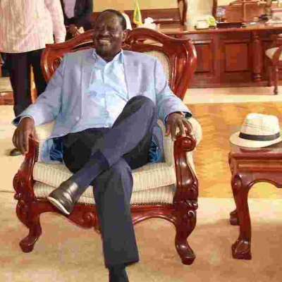 Raila Accuses President Uhuru of Rigging against Himself 