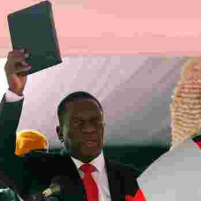Emmerson Mnangagwa Sworn-in as New Zimbabwe President