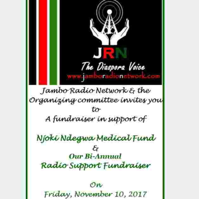 Fundraiser in Support of Njoki Ndegwa of Jambo Radio Network
